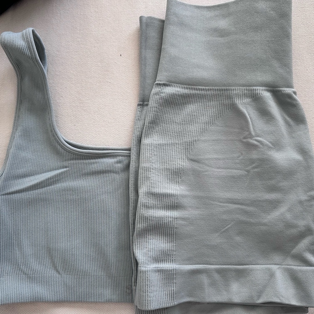 Set active matching set bike short sports bra